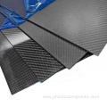 Glossy full carbon fiber strip plate sheet board